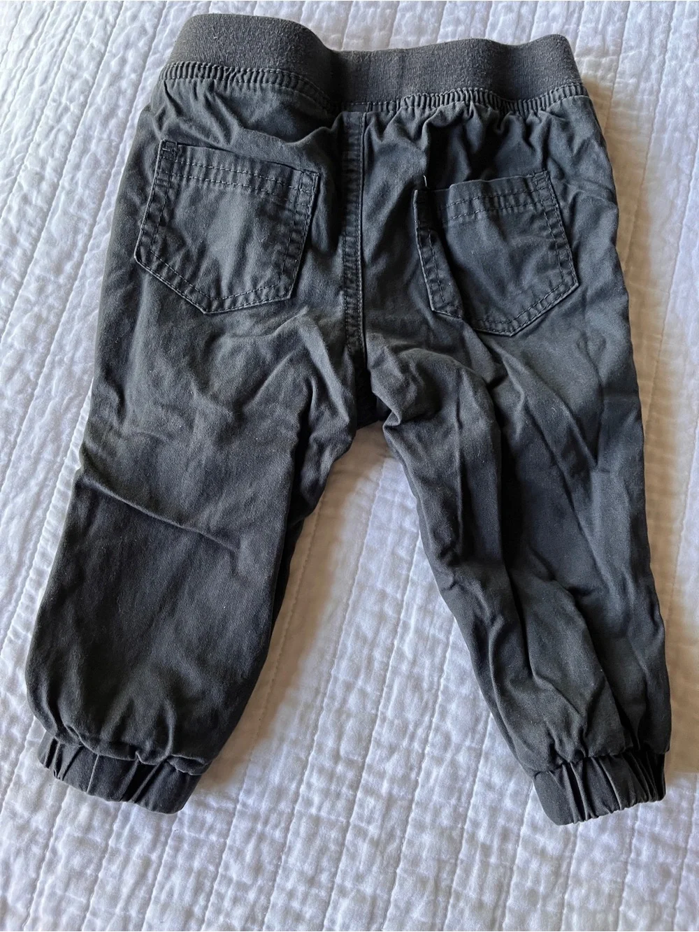 Gap & Cat and Jack Boys Bottoms Trio - Gray, Jeans & Khaki